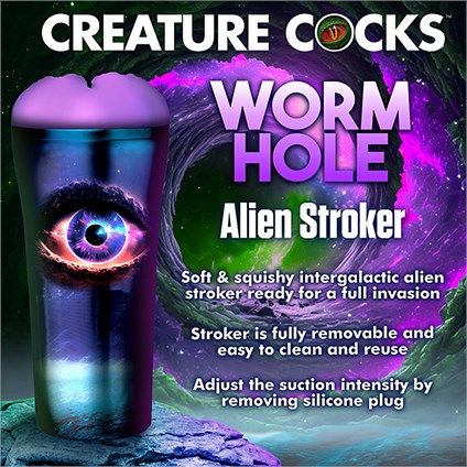 Wormhole Alien Stroker - Lila